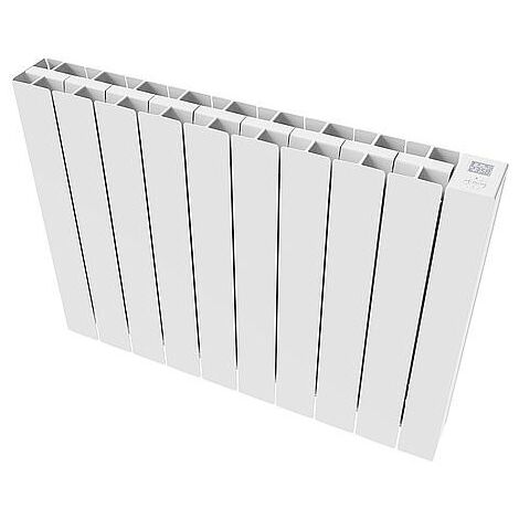 Radiateur électrique en aluminium E-Blitz Core 2000 Watts, RAL 9010