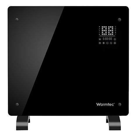 Radiateur à inertie fonte 1500W connecté Wifi Noir écran digital
