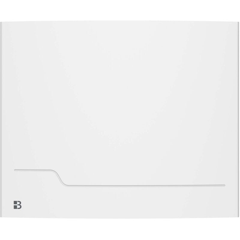 Radiateur électrique fixe à inertie sèche fonte 1000W Bestherm ZOE horizontal blanc