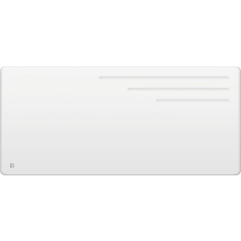 Bestherm – Radiateur à inertie sèche 2000W – Fonte – Horizontal – Écran LCD tactile – Programmation avancée – Détecteur d'ouverture de fenêtres