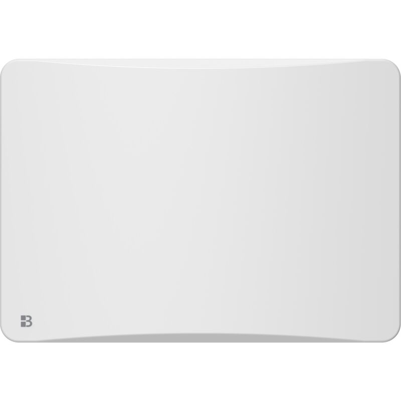 Bestherm - Radiateur électrique fixe à inertie sèche fonte + film + plug & play 1000W almea horizontal blanc