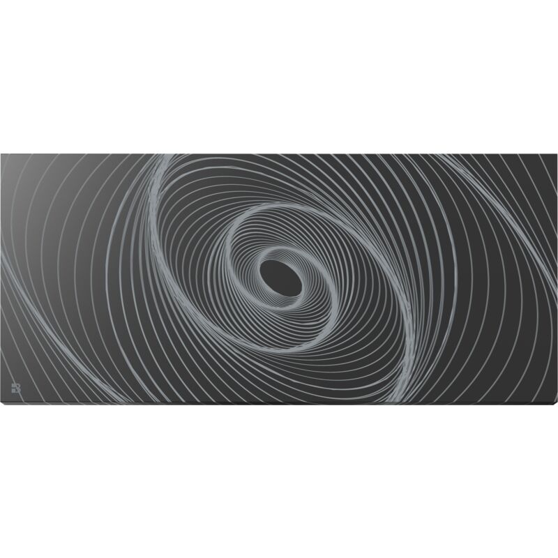 Bestherm - Radiateur électrique fixe connecté wifi à inertie sèche céramique 2000W ariane connect Design horizontal noir