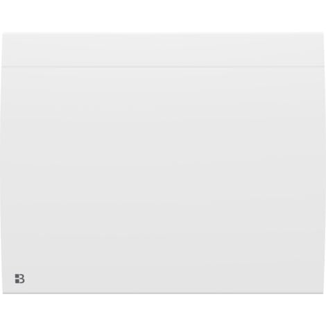 Radiateur électrique fixe connecté WIFI à inertie sèche céramique 1000W Bestherm ILLO CONNECT horizontal blanc