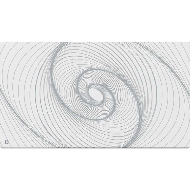 Bestherm - Radiateur électrique fixe connecté wifi à inertie sèche céramique ariane connect Design horizontal blanc