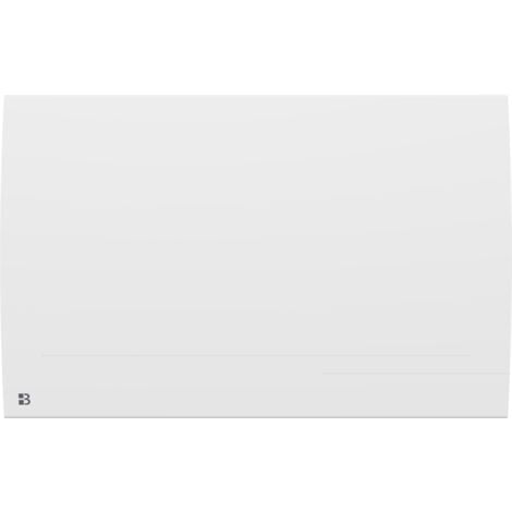 Radiateur électrique fixe connecté WIFI à inertie sèche céramique 1500W Bestherm LESSO CONNECT horizontal blanc