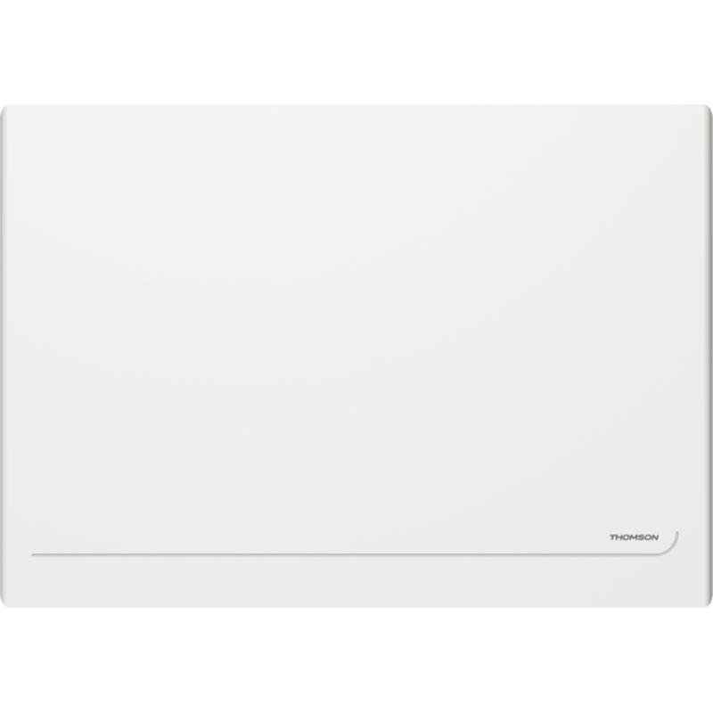 Radiateur électrique fixe connecté WiFi à inertie sèche céramique avec thermostat interchangeable THOMSON MILLA horizontal - vue 2