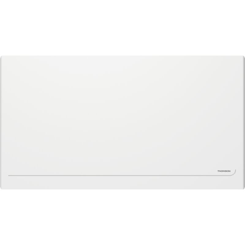 Radiateur électrique fixe connecté WiFi à inertie sèche céramique avec thermostat interchangeable THOMSON MILLA horizontal - vue 2