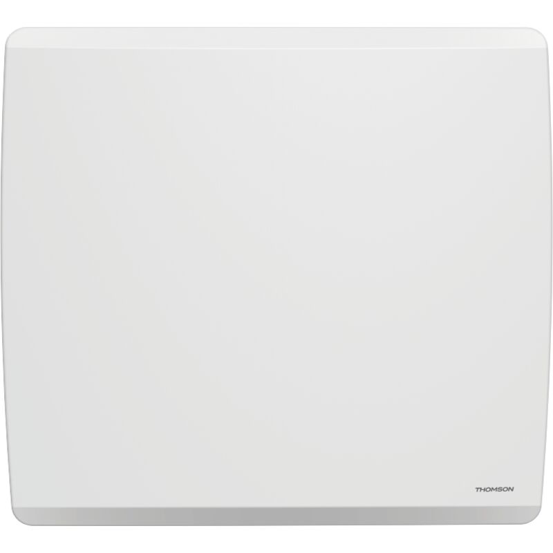 Radiateur électrique fixe connecté WiFi à inertie sèche céramique + film avec thermostat interchangeable THOMSON MOLY horizontal - vue 2