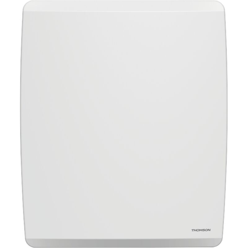 Radiateur électrique fixe connecté WiFi à inertie sèche céramique + film avec thermostat interchangeable THOMSON MOLY horizontal - vue 2