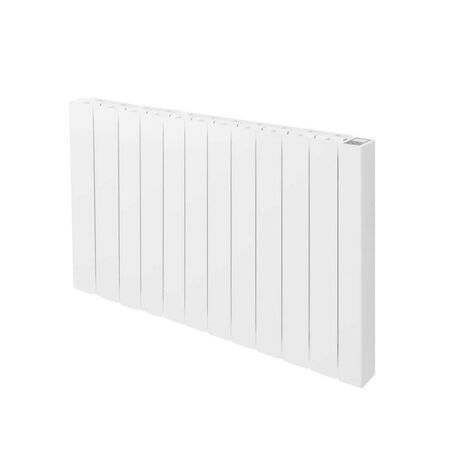 3633050 - LVI] - Radiateur aluminum à inertie Thaj Xs LVI - Horizontal -  500W - Blanc