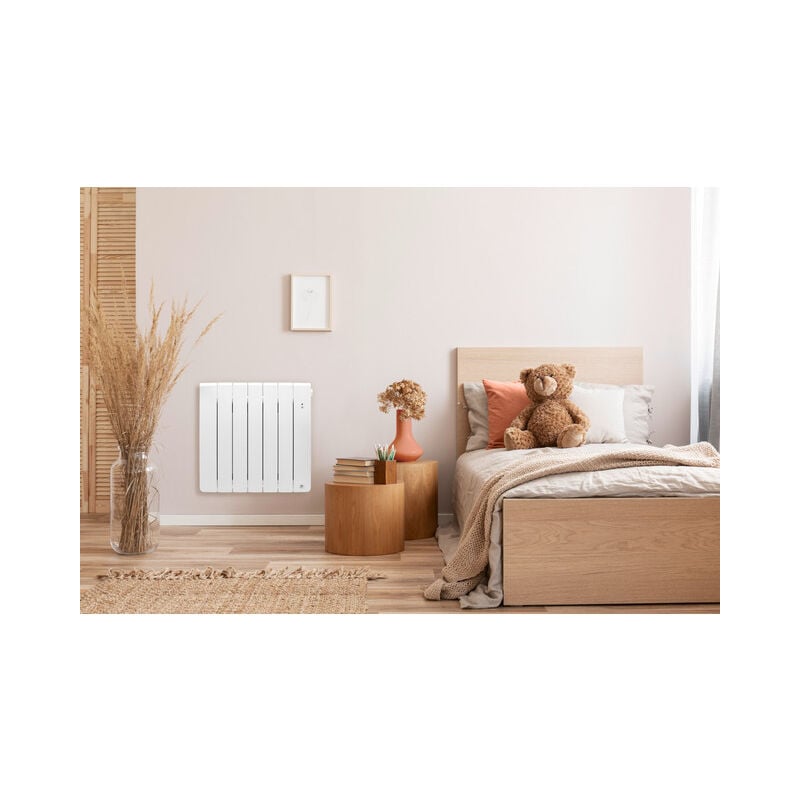 Thermor - Radiateur connecté gain de place Ingénio 4 vertical 1800W Blanc mat - 429355