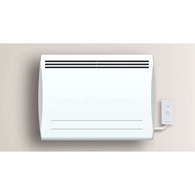 Cayenne - Radiateur électrique lcd céramique blanc 1000W Connecté