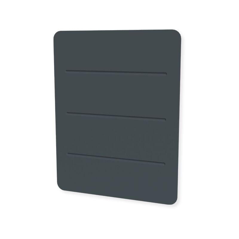 Carrera - Radiateur Électrique lcd Céramique + film Gris Anthracite 1000W yox