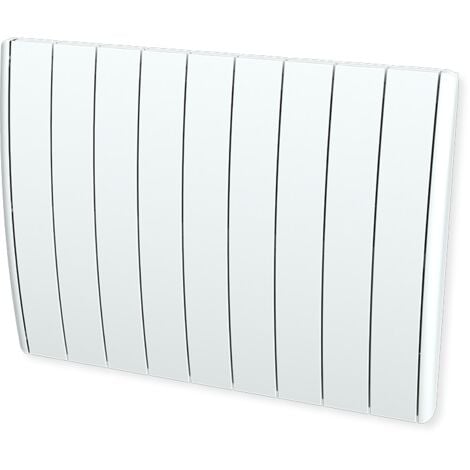 CARRERA Radiateur Électrique LCD Fonte Blanc 1000W JEYO