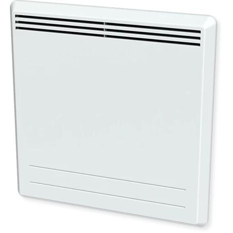 Carrera radiateur a inertie Fonte Double coeur Fonte + Film LCD 1000W - plat - Blanc