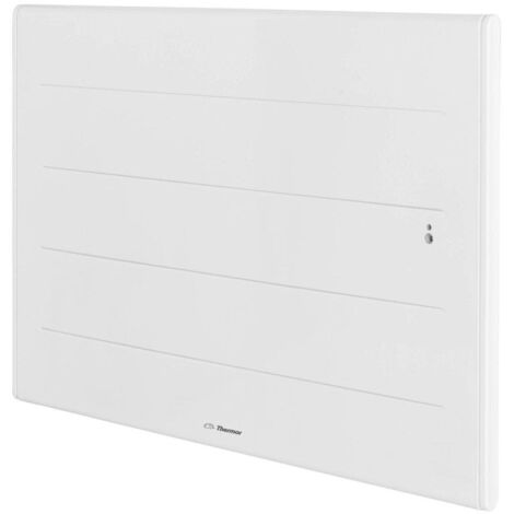 Radiateur électrique Ovation 3 inertie 1500W horizontal blanc connecté extra plat - Thermor