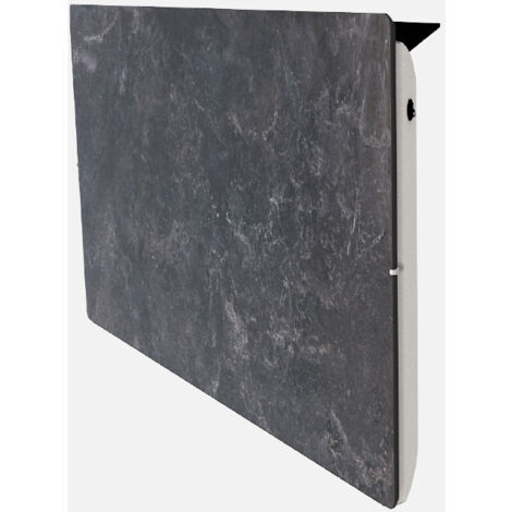 Radiateur éléctrique pierre Léda Nyx 2000W Programmable Horizontal Dark