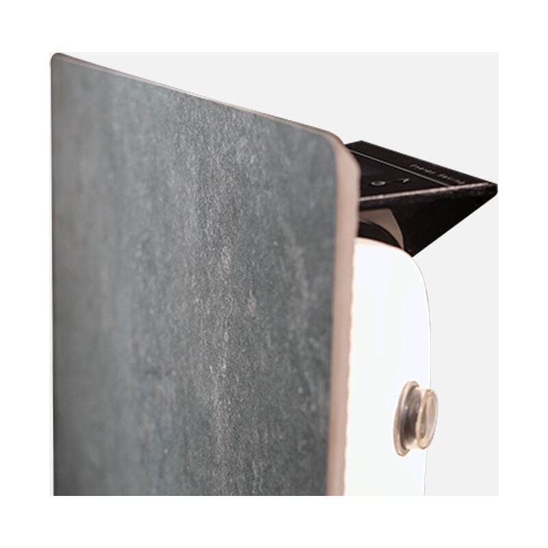 NYX - Radiateur éléctrique pierre Léda 800W wifi Vertical Dark