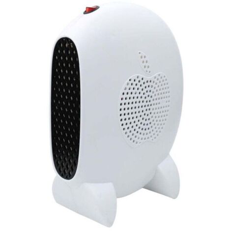 Radiateur électrique portable Quad – Mini chauffage soufflant de table pour chambre ou bureau, compact et silencieux
