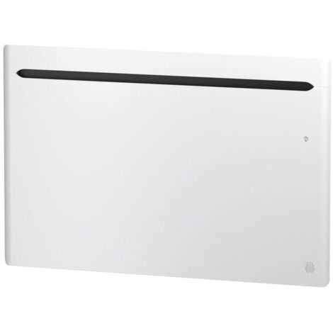 Radiateur électrique Sensual horizontal chaleur douce - Intuis - 1500W - Blanc Satiné