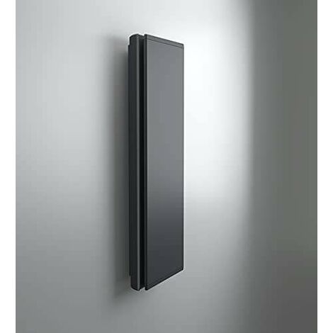 Radiateur électrique vertical 110 x 45 cm anthracite Radialight ICON ICO10111 Noir mat