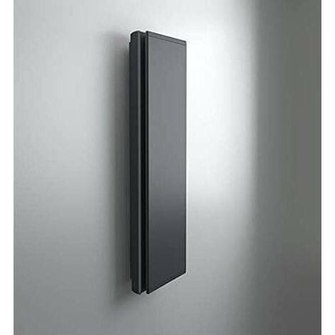 Radiateur électrique vertical WI-FI avec lumière led 180x45 cm gris anthracite Radialight ICON ICO20112 Noir mat