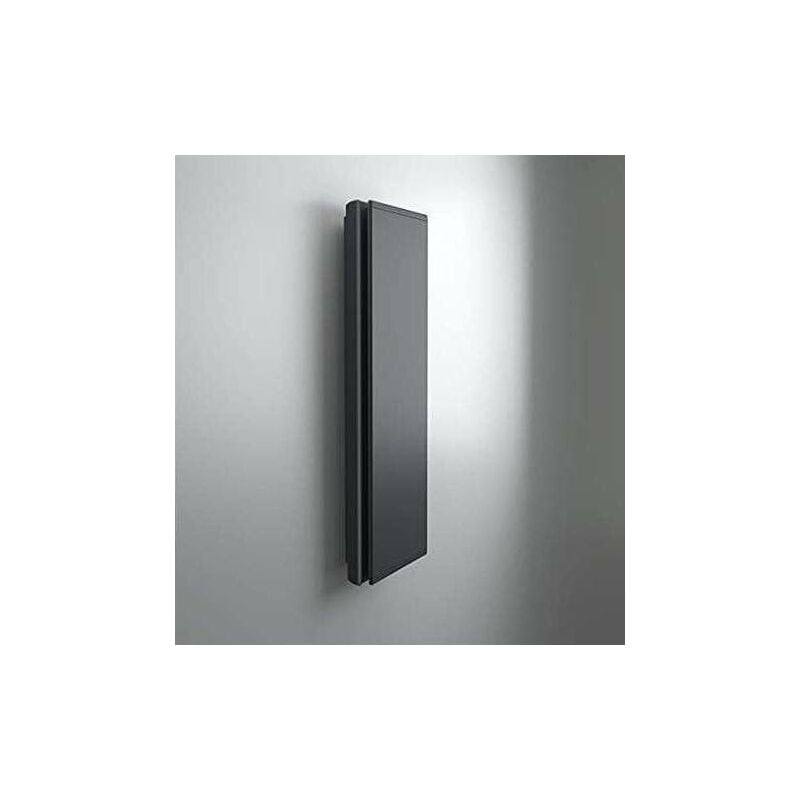 Radialight - Radiateur électrique vertical wi-fi avec lumière led 180x45 cm gris anthracite icon ICO20112 Noir mat - Noir mat