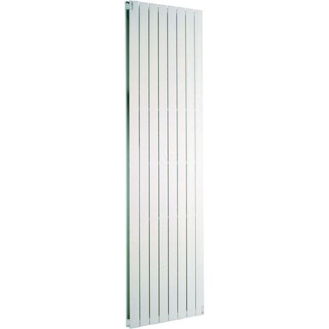 Radiateur FASSANE eau chaude vertical double 1800 w hauteur 2000 mm largeur 592 mm 8 éléments blanc