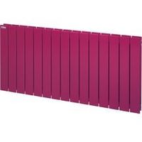 Radiateur FASSANE eau chaude vertical double 2475 w haut 2000 largeur 814 11 éléments blanc