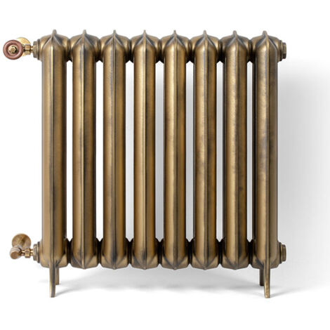 Radiateur fonte doré - 6 éléments - HxL 720x524mm - 744 Watts - 744 Watt - PLA720/524AN5