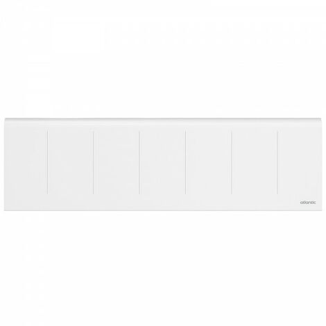 Radiateur fonte electrique NIRVANA NEO Plinthe 1500W Blanc - Atlantic 529923 - Blanc (RAL 9016)
