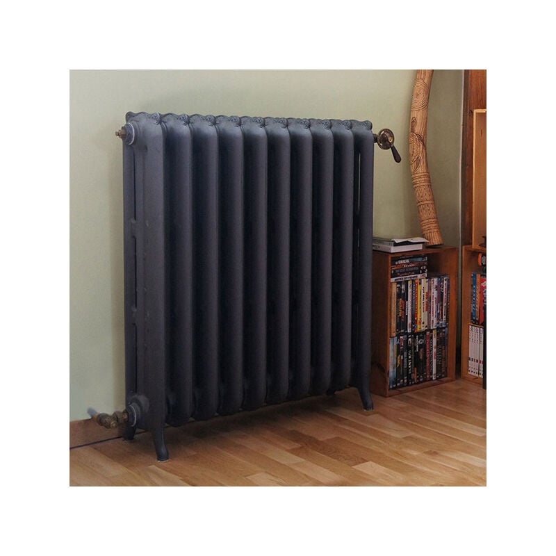 Radiateur fonte lisse - Hauteur 950mm - Longueur 1560mm - 3620 watt - Epaisseur 250mm - Contenance 56L - L395L/20