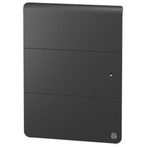 Radiateur Fonte NOIROT AXOO 750W horizontal gris anthracite connecté NEN3072SEHS