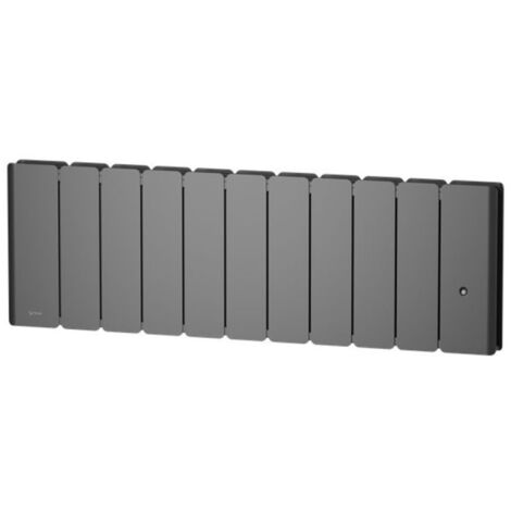 Radiateur Fonte NOIROT BELADOO Nativ Plinthe 1000W Anthracite connecté INTUIS M153423
