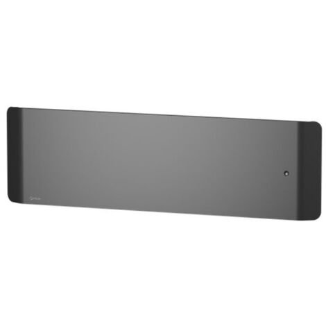 Radiateur Fonte NOIROT CALIDOO Nativ Plinthe 1000W anthracite connecté INTUIS M152423