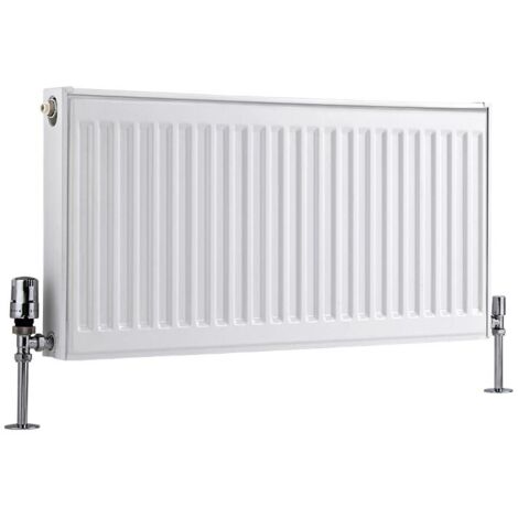 Radiateur Horizontal À Panneaux – Blanc – Type 11 – 40 x 80cm – Eco