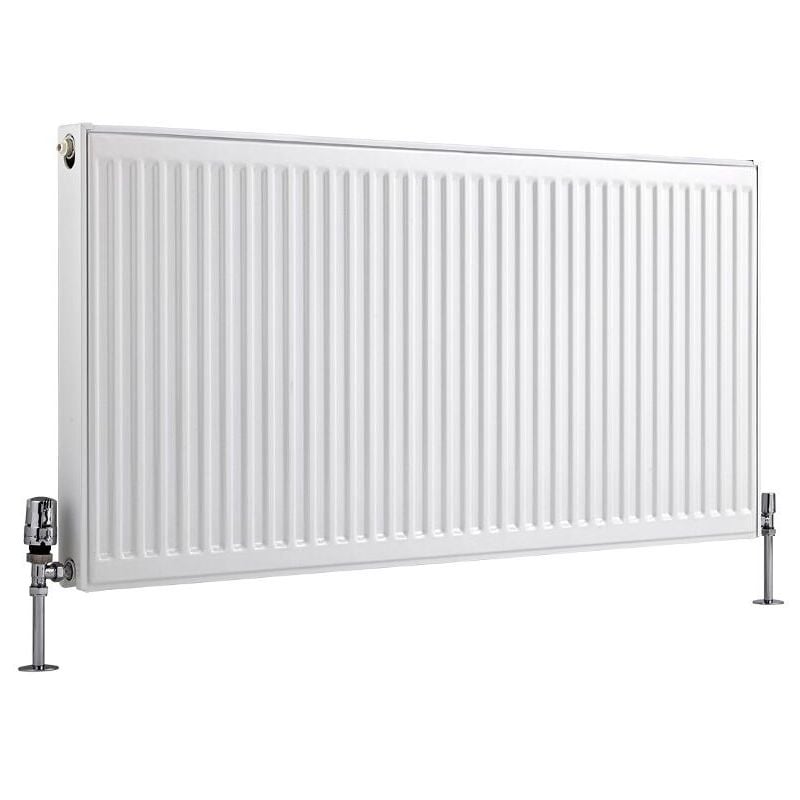 Milano - Radiateur Horizontal à Panneaux – Blanc – Type 21 – 60 x 120cm – Eco