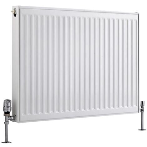 Radiateur Horizontal À Panneaux – Blanc – Type 21 – 60 x 80cm – Eco