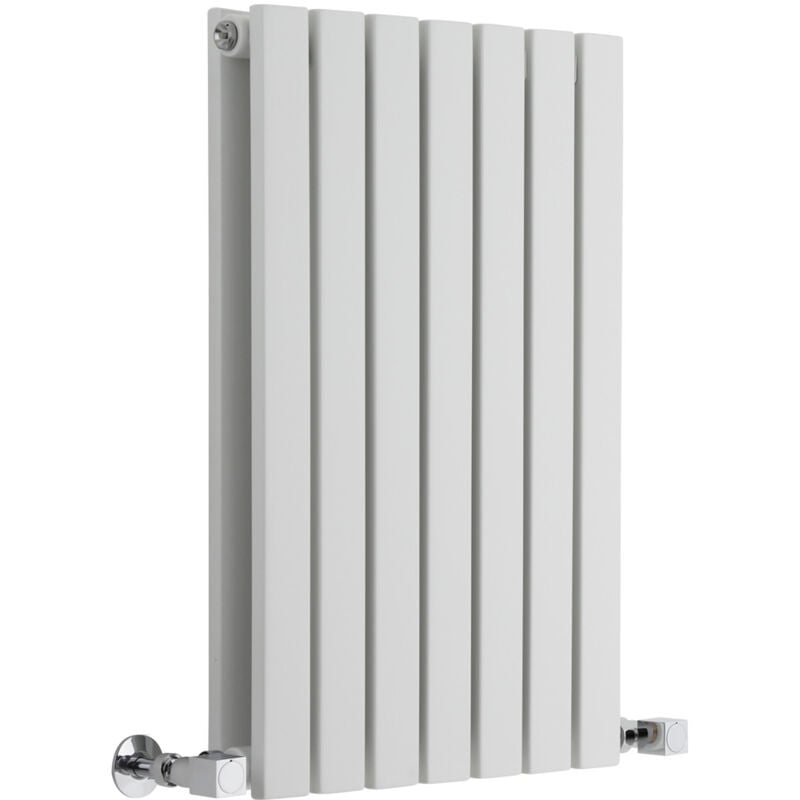 Sloane – Radiateur Design Horizontal – Blanc – 63.5 x 42cm Double Rang - Hudson Reed