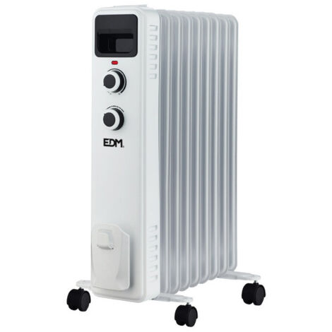 Radiateur Huile 9 Éléments 2000w Taille Spéciale Edm.