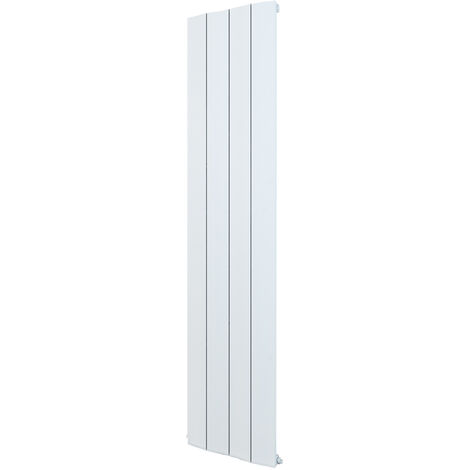 Radiateur hydraulique aluminium 56,5x180 cm empattement 56,5 cm modèle Desert - Blanc