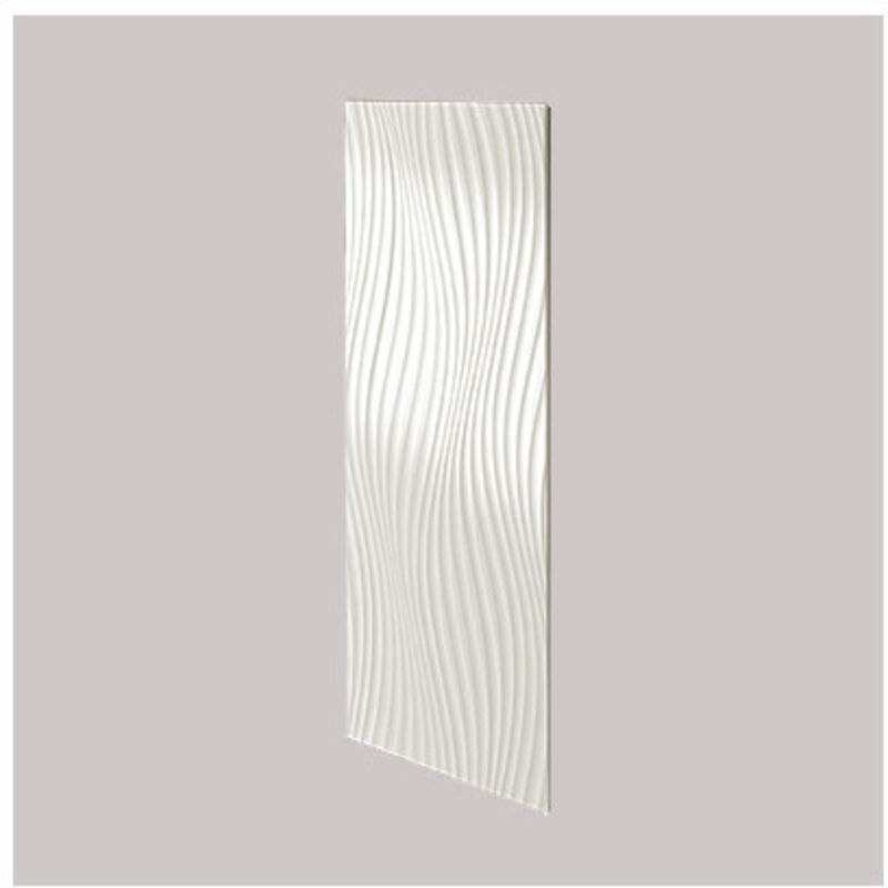 Atlantic - Radiateur connecté Irisium vertical 1500W blanc carat - 603215