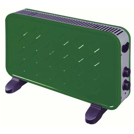 Radiateur électrique Convecteur Niklas 2000W Biscotto VERT Chauffage d'appoint Panneau rayonnant Electrique