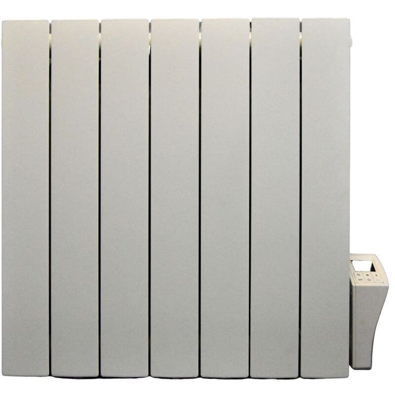 Chauffage &eacute;lectrique pierre naturelle Kurtzy 2000W - Blanc - Deltacalor 