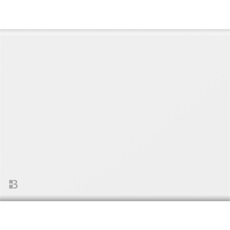 Bestherm - Radiateur électrique fixe à inertie sèche fonte+film 1000W nemesis horizontal blanc