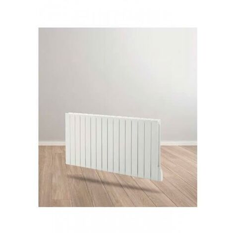 3633050 - LVI] - Radiateur aluminum à inertie Thaj Xs LVI - Horizontal -  500W - Blanc