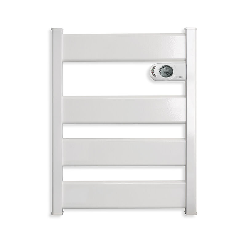 HJM - Radiateur lysa Sèche-Serviettes à Inertie Céramique 500w – Chauffage Économique et Innovant. Thermostat Programmable, Détecteur de Fenêtres