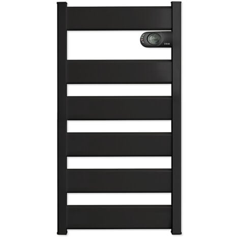 HJM Radiateur LYSA Sèche-Serviettes à Inertie Céramique 750w – Chauffage Économique et Innovant. Thermostat Programmable, Détecteur de Fenêtres Ouvertes et Résistance à la Corrosion. Fabriqué en Espagne