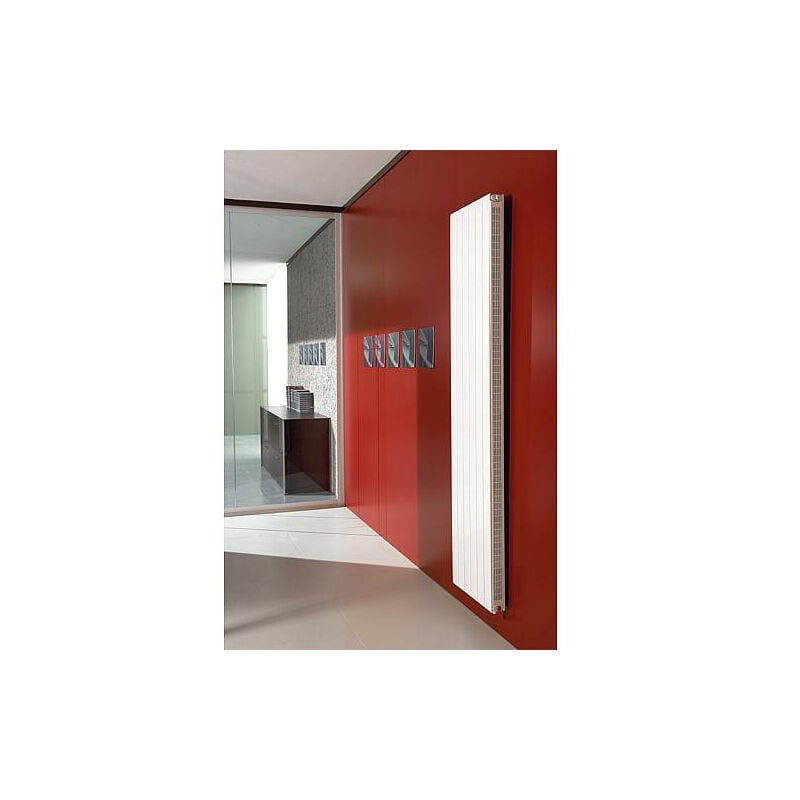 Radiateur manto doppio 2 epaisseurs, montage horiz/vertical 2000 x 380mm, 1190 w