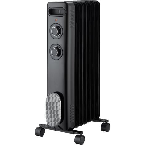 Radiateur mobile bain d'huile THOMSON CALISTA 2000W noir